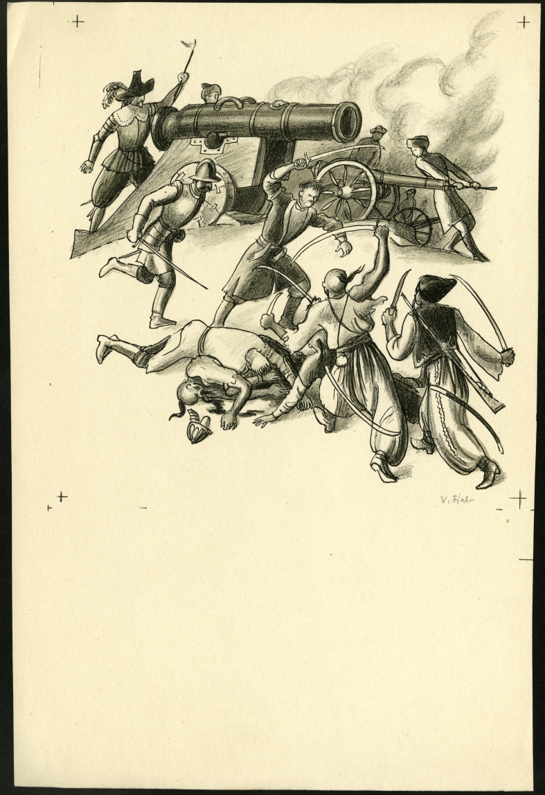 Náhledový obrázek Ilustrace - Taras Bulba - 1