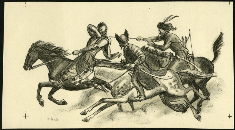 Náhledový obrázek Ilustrace - Taras Bulba - 1