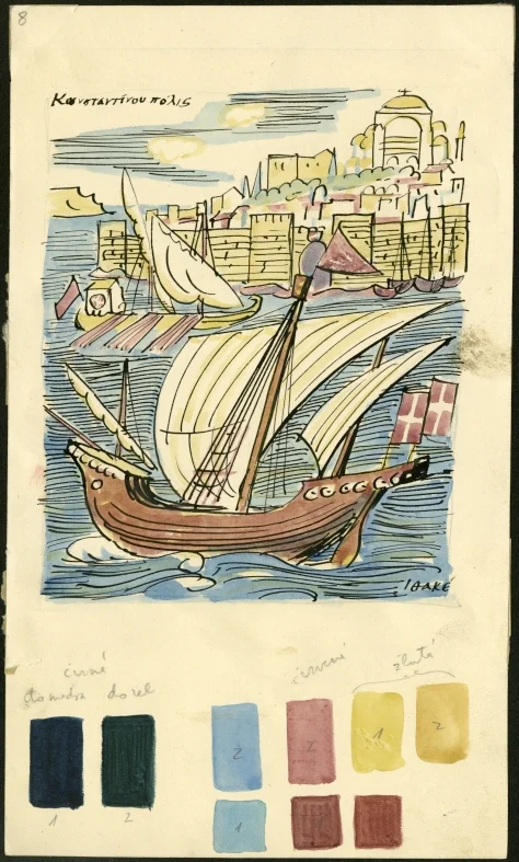 Obrázek Studie k ilustraci - Pán Amry