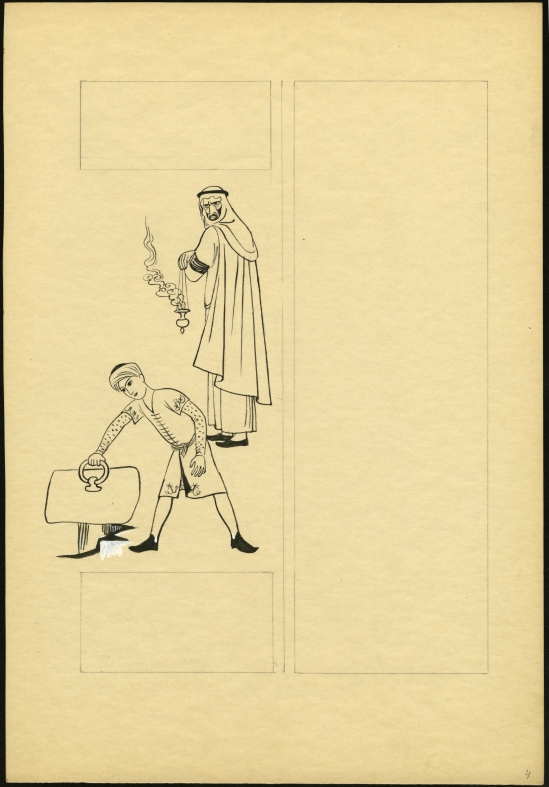 Náhledový obrázek Ilustrace - Z pohádek Šahrazádiných - 1
