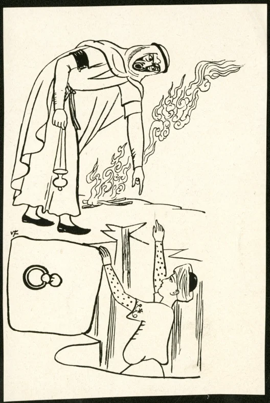 Obrázek Ilustrace - Z pohádek Šahrazádiných