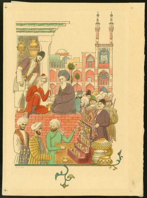 Obrázek Ilustrace - Z pohádek Šahrazádiných