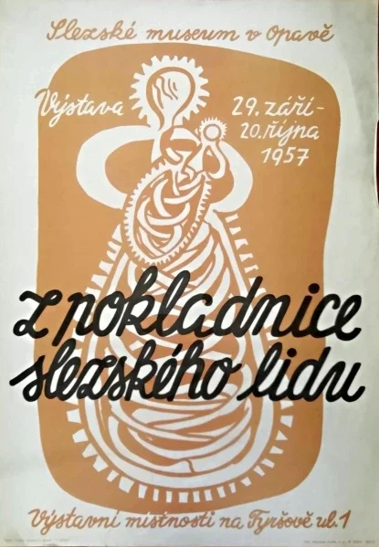 Náhledový obrázek předmětu Plakát výstavy Slezského muzea v Opavě