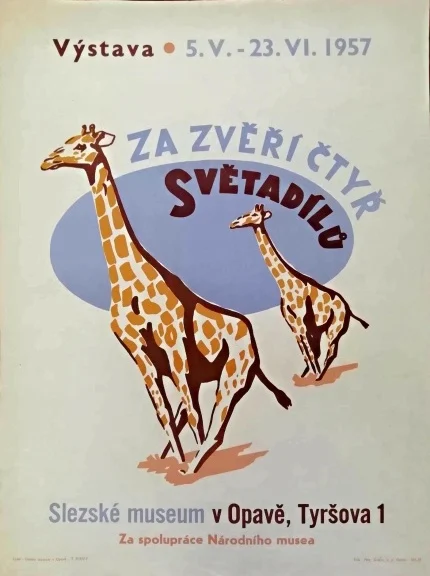 Náhledový obrázek předmětu Plakát výstavy Slezského muzea v Opavě