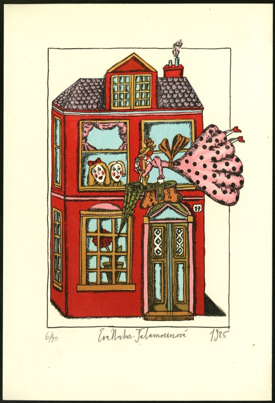 Náhledový obrázek Ilustrace pro obálku - Mary Poppinsová - 1