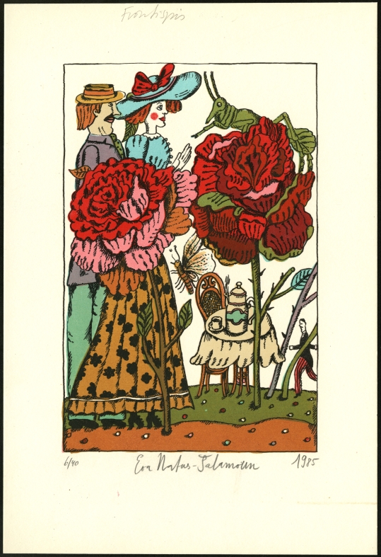 Náhledový obrázek Ilustrace pro frontispis - Mary Poppinsová - 1