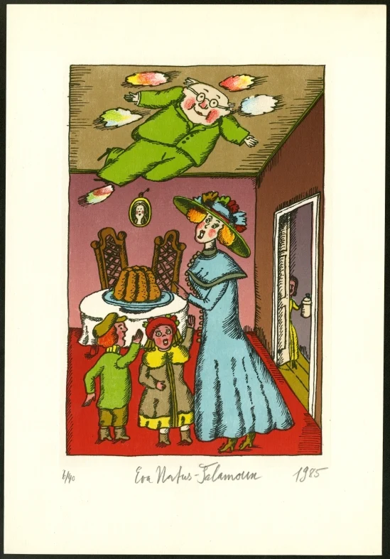 Náhledový obrázek předmětu Ilustrace - Mary Poppinsová