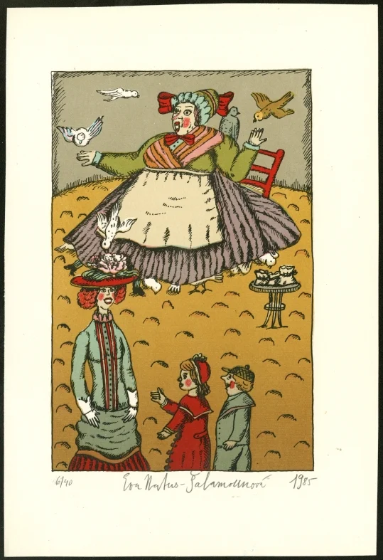 Náhledový obrázek předmětu Ilustrace - Mary Poppinsová