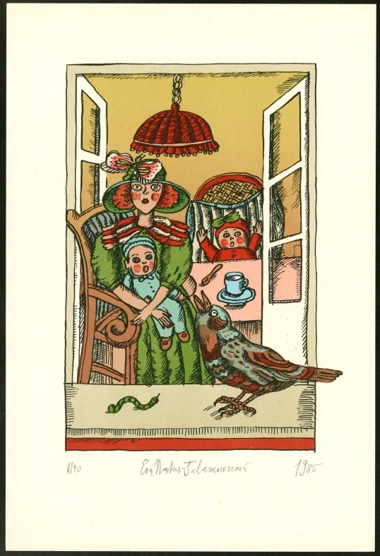 Náhledový obrázek předmětu Ilustrace - Mary Poppinsová