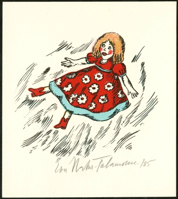 Náhledový obrázek předmětu Ilustrace - Mary Poppinsová