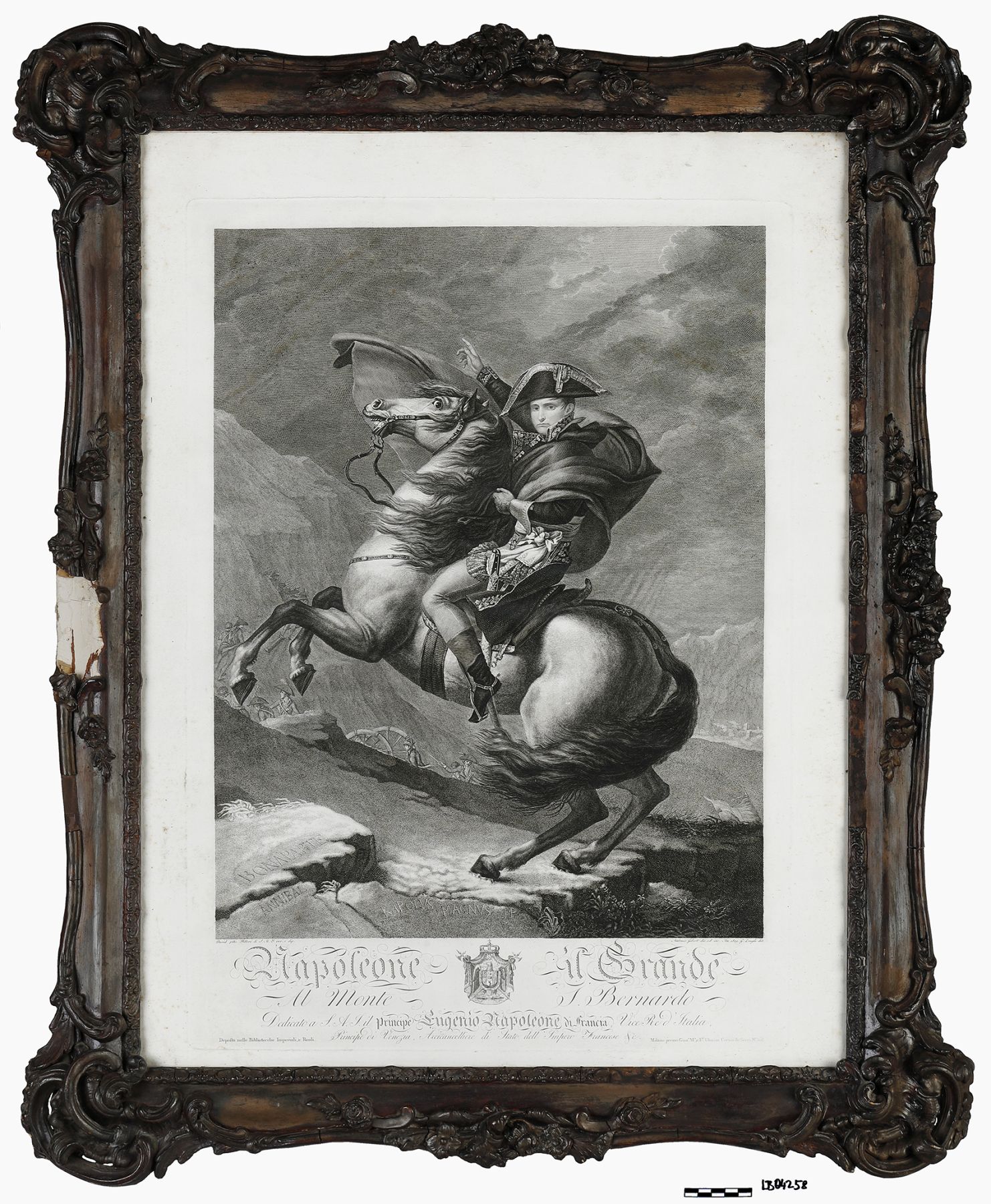 Náhledový obrázek Jezdecký portrét Napoleona Bonaparte - 2