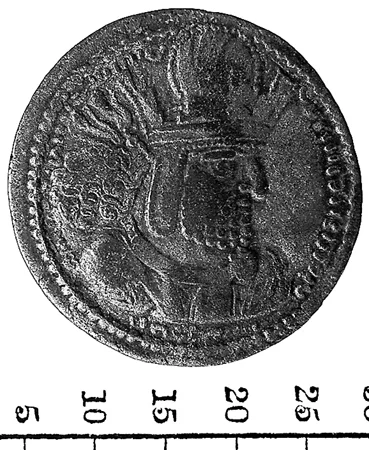 Náhledový obrázek předmětu Sasánovská mince, Drachma, Shábuhr I (241-72 n.l.)