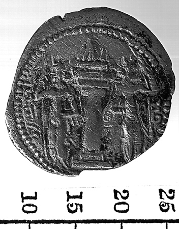 Náhledový obrázek Sasánovská mince, Drachma, Shábuhr I (241-72 n.l.) - 2