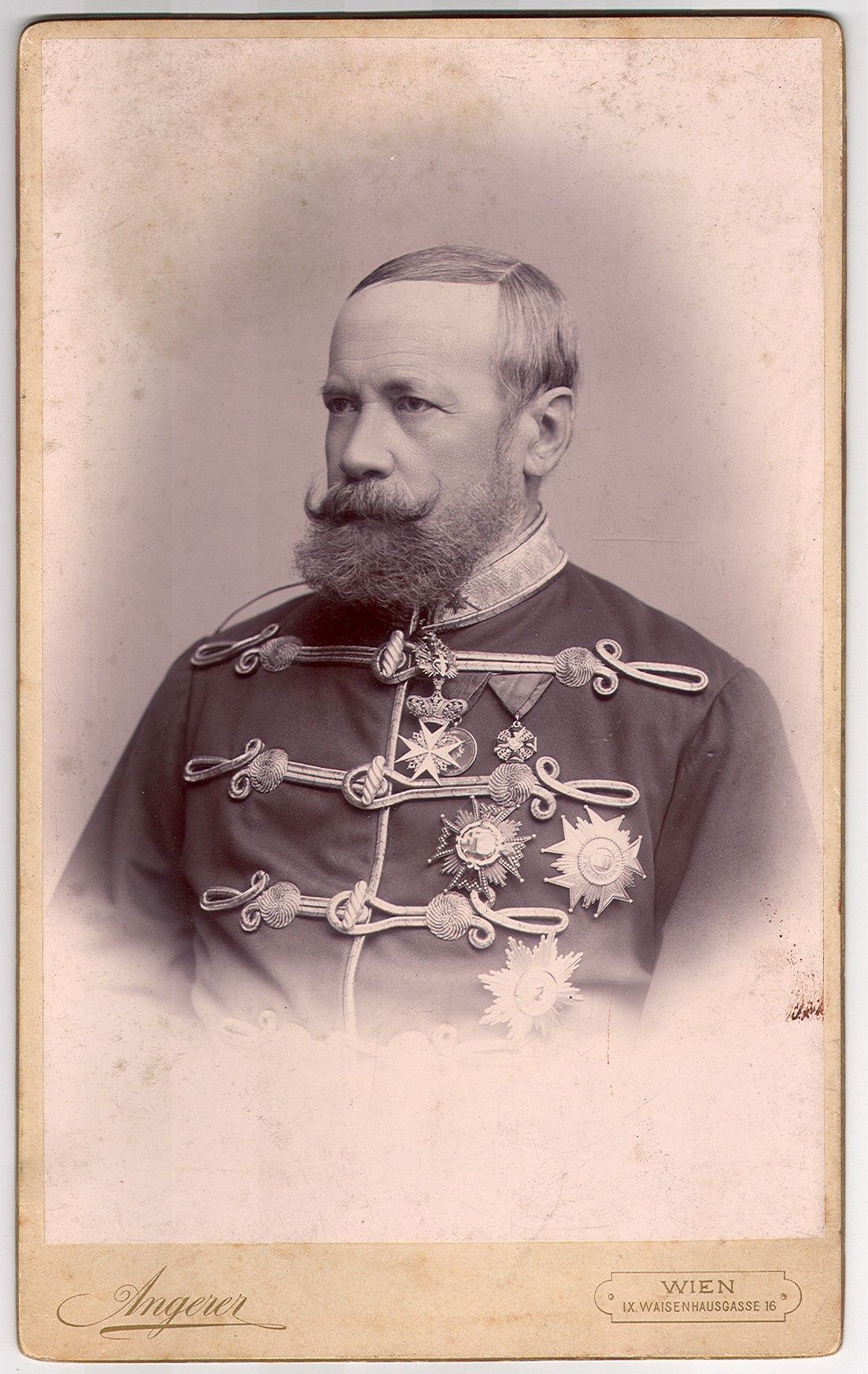 Náhledový obrázek Fotografie portrétní, Jan Nepomuk hrabě z Harrachu - 1