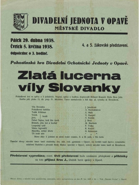 Náhledový obrázek Divadelní plakát - 1
