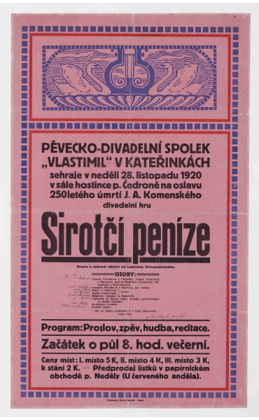 Náhledový obrázek Divadelní plakát - 1
