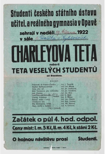 Náhledový obrázek předmětu Divadelní plakát