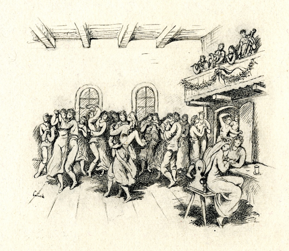 Náhledový obrázek Ilustrace - Balada o Helence - 1