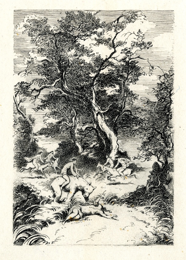Náhledový obrázek Ilustrace - Balada o Helence - 1