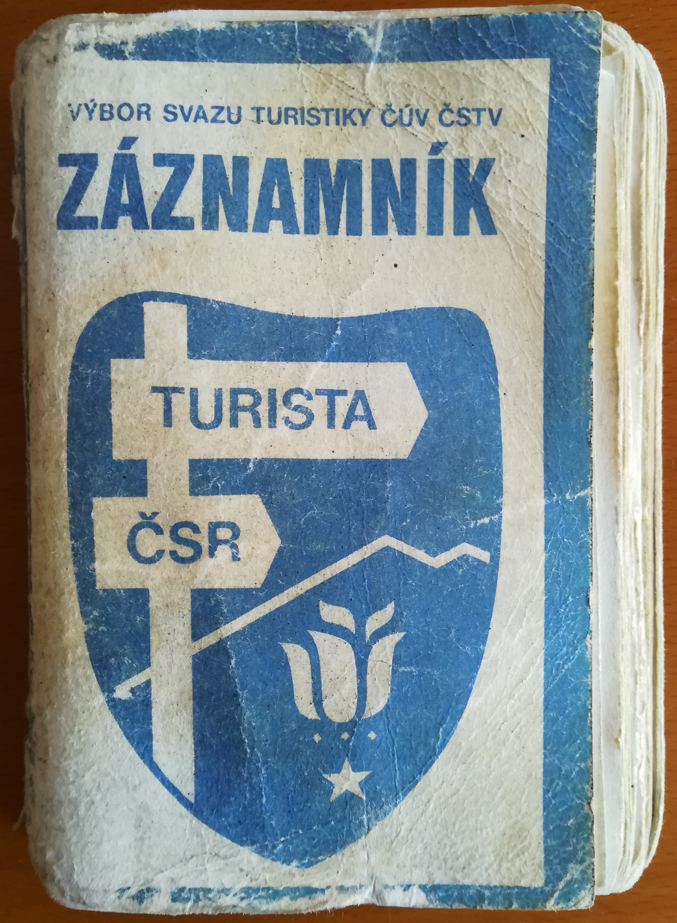 Náhledový obrázek Záznamník turisty ČSR - 6