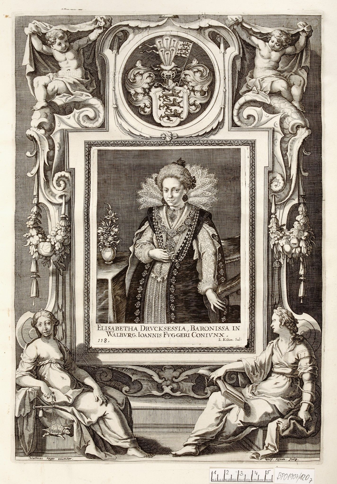 Náhledový obrázek Portrét baronky Elisabeth Truchsessin von Waldburg - 1