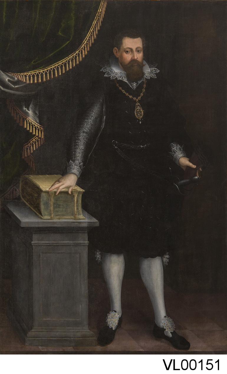 Náhledový obrázek Portrét Jáchyma Ondřeje Šlika z Holíče, hraběte z Pasounu (1569–1621) - 1