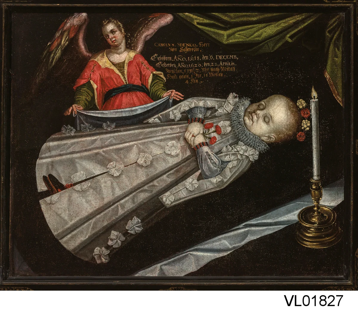 Náhledový obrázek předmětu Posmrtný portrét Karla Zdeňka ze Žerotína (1618–1620)