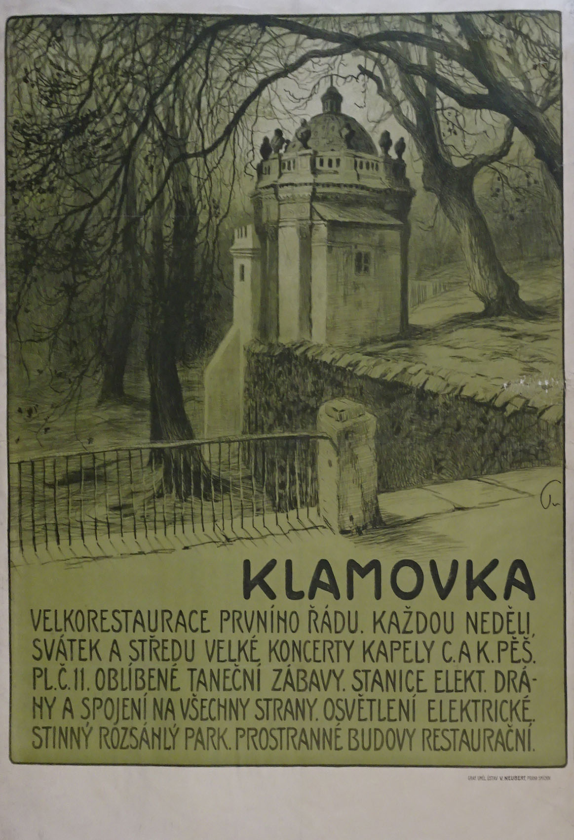 Náhledový obrázek Velkorestaurace Klamovka - 1