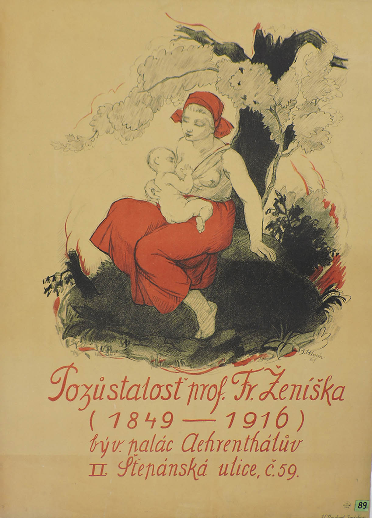 Náhledový obrázek Výstava Pozůstalost Františka Ženíška - 1