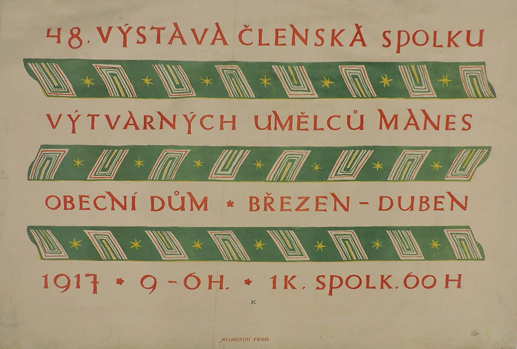 Obrázek 48. členská výstava SVU Mánes, 1917