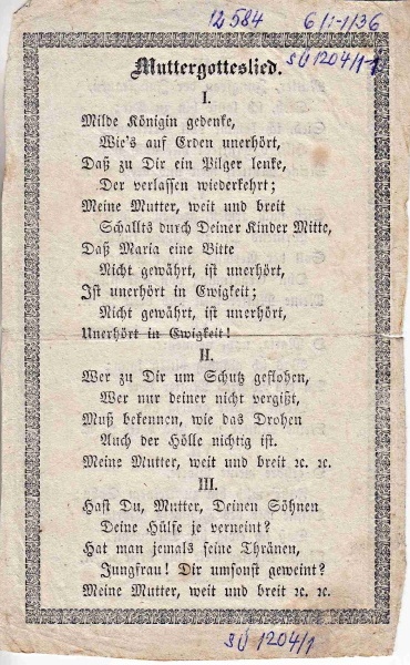 Náhledový obrázek Mariánská píseň - 1