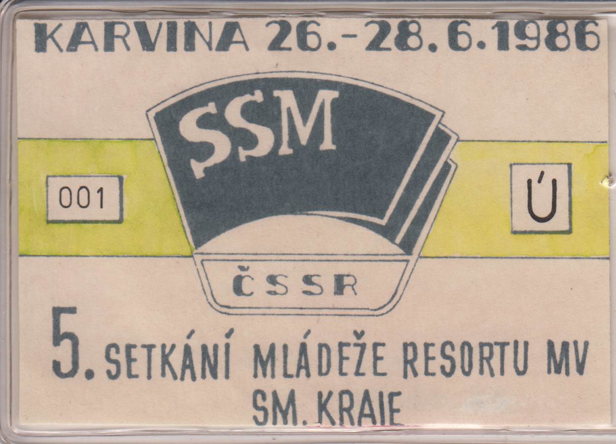 Náhledový obrázek předmětu Legitimace účastníka sjezdu