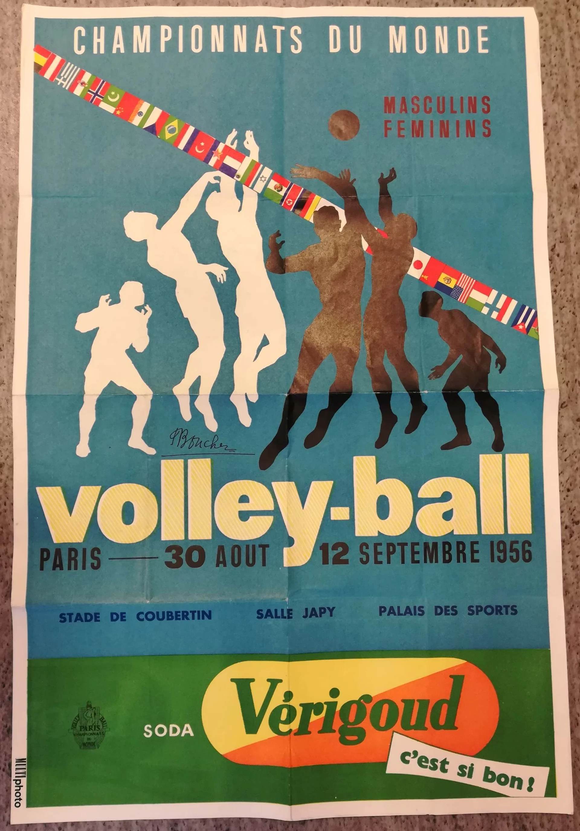 Náhledový obrázek předmětu Championnats du Monde. Volley-ball. Paris 30. Aout - 12. Septembre 1956