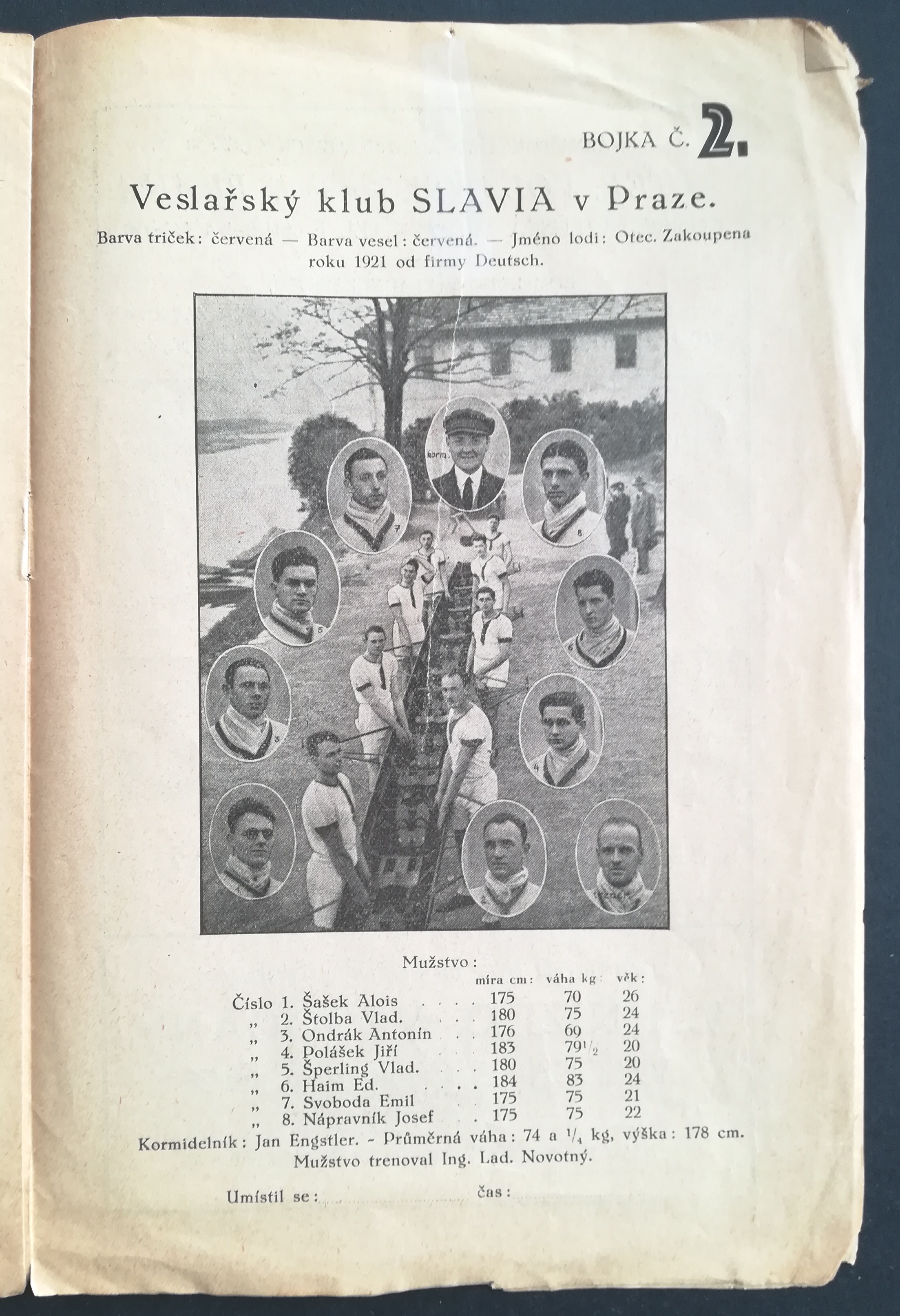 Náhledový obrázek Primátorský závod osmiveslic - 5
