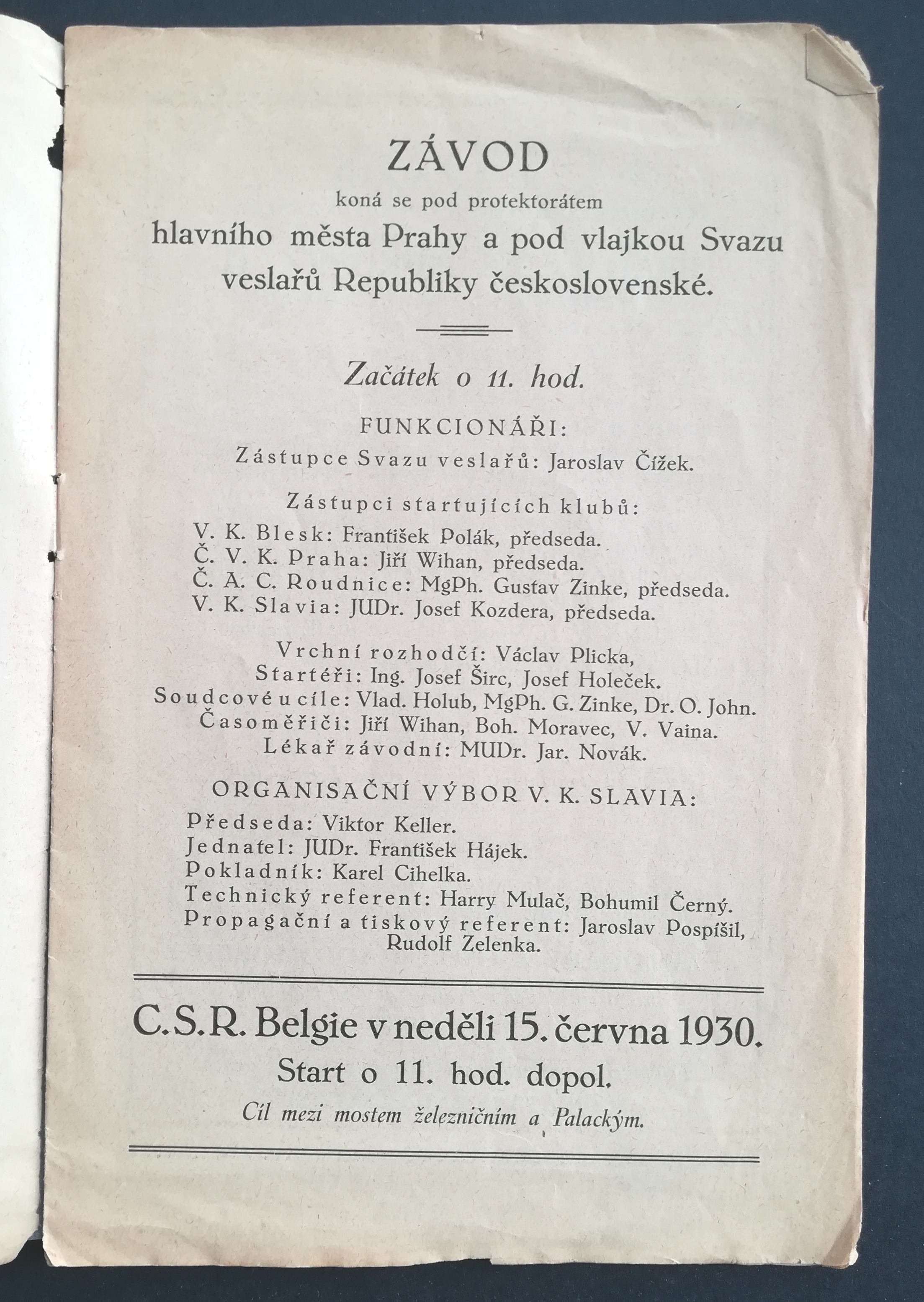 Náhledový obrázek Primátorský závod osmiveslic - 2