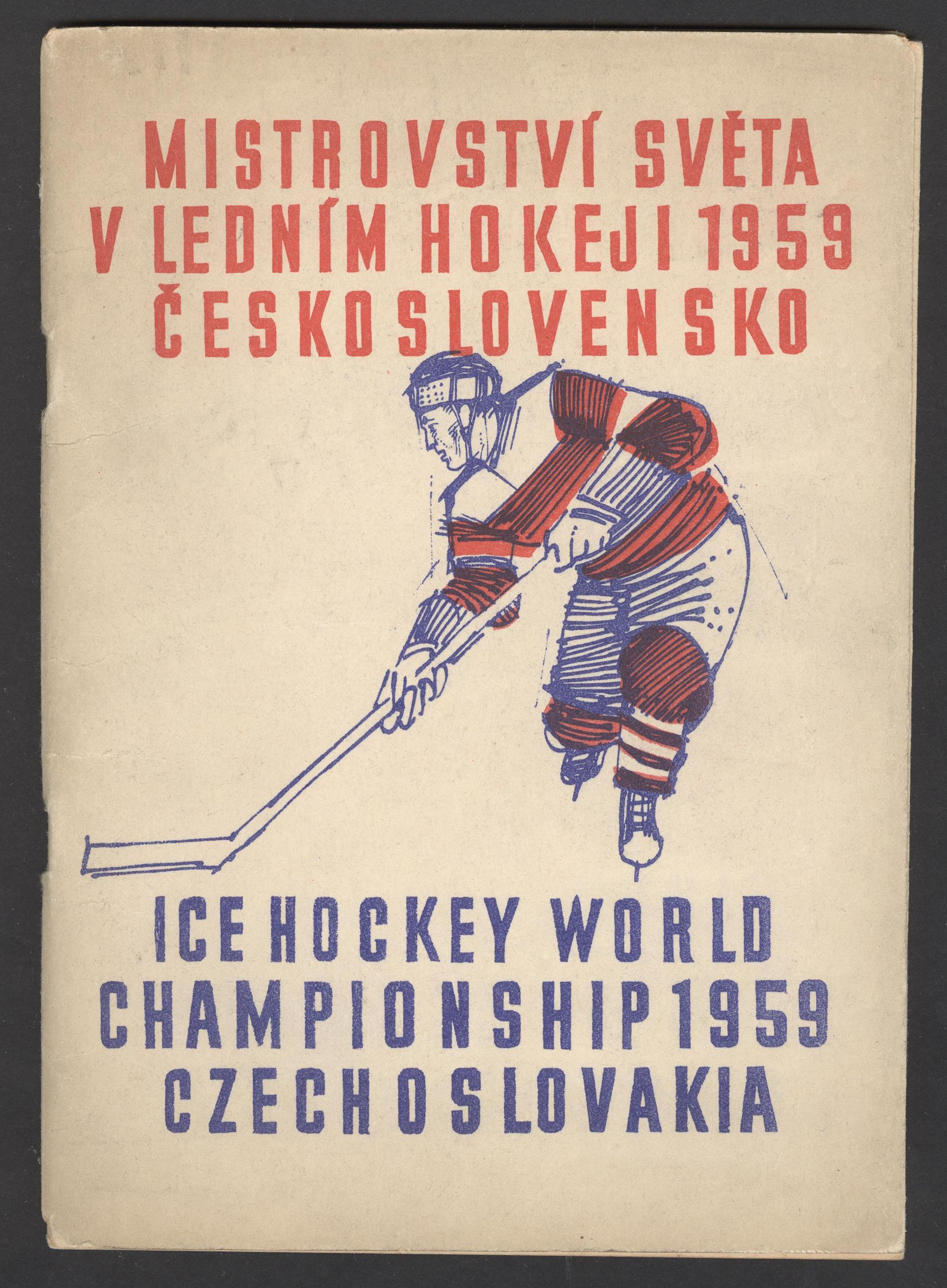 Náhledový obrázek Mistrovství světa v ledním hokeji. Praha 1959 - 1