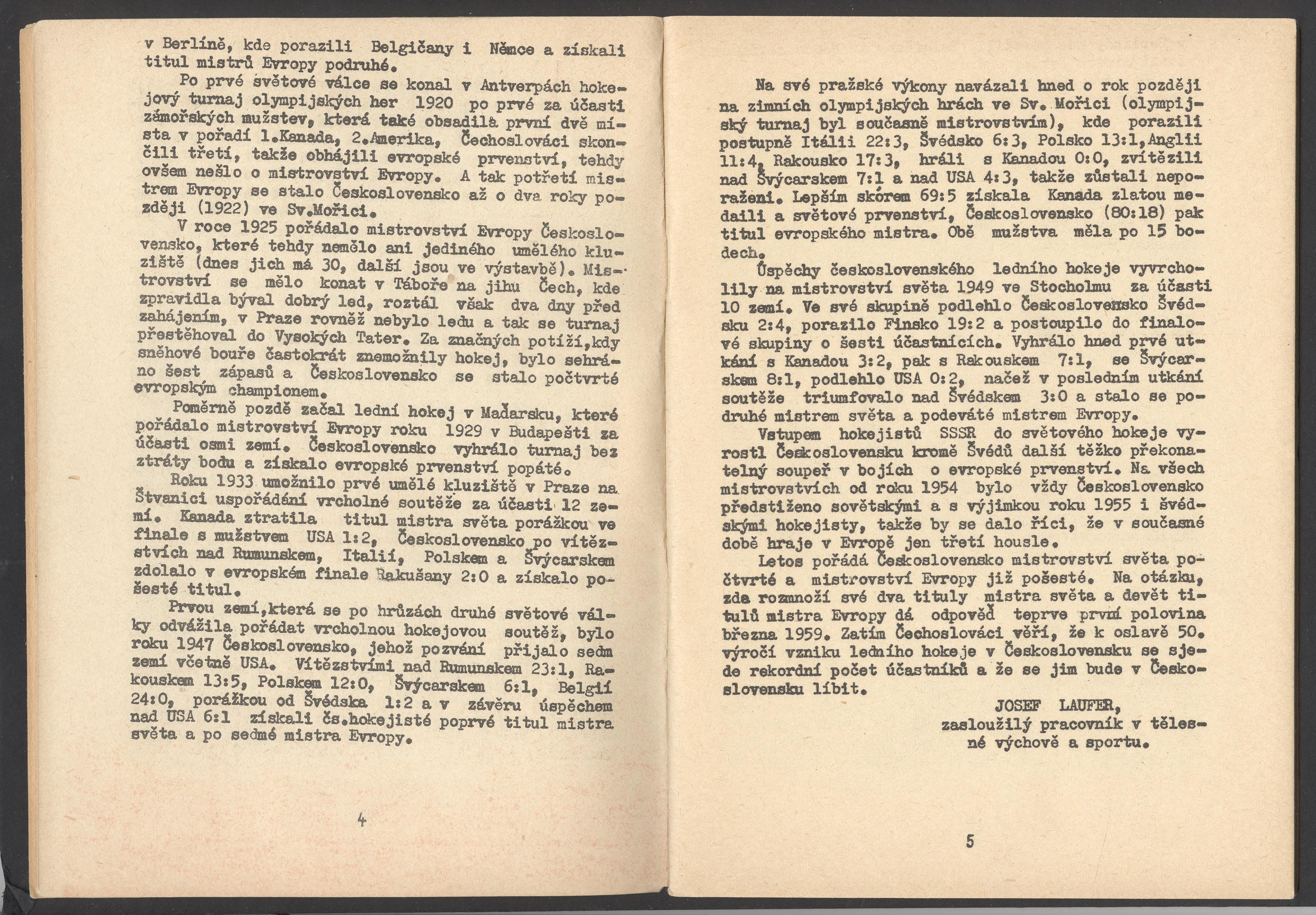 Náhledový obrázek Mistrovství světa v ledním hokeji. Praha 1959 - 2