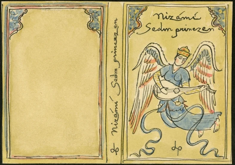 Náhledový obrázek předmětu Studie k přebalu - Sedm princezen