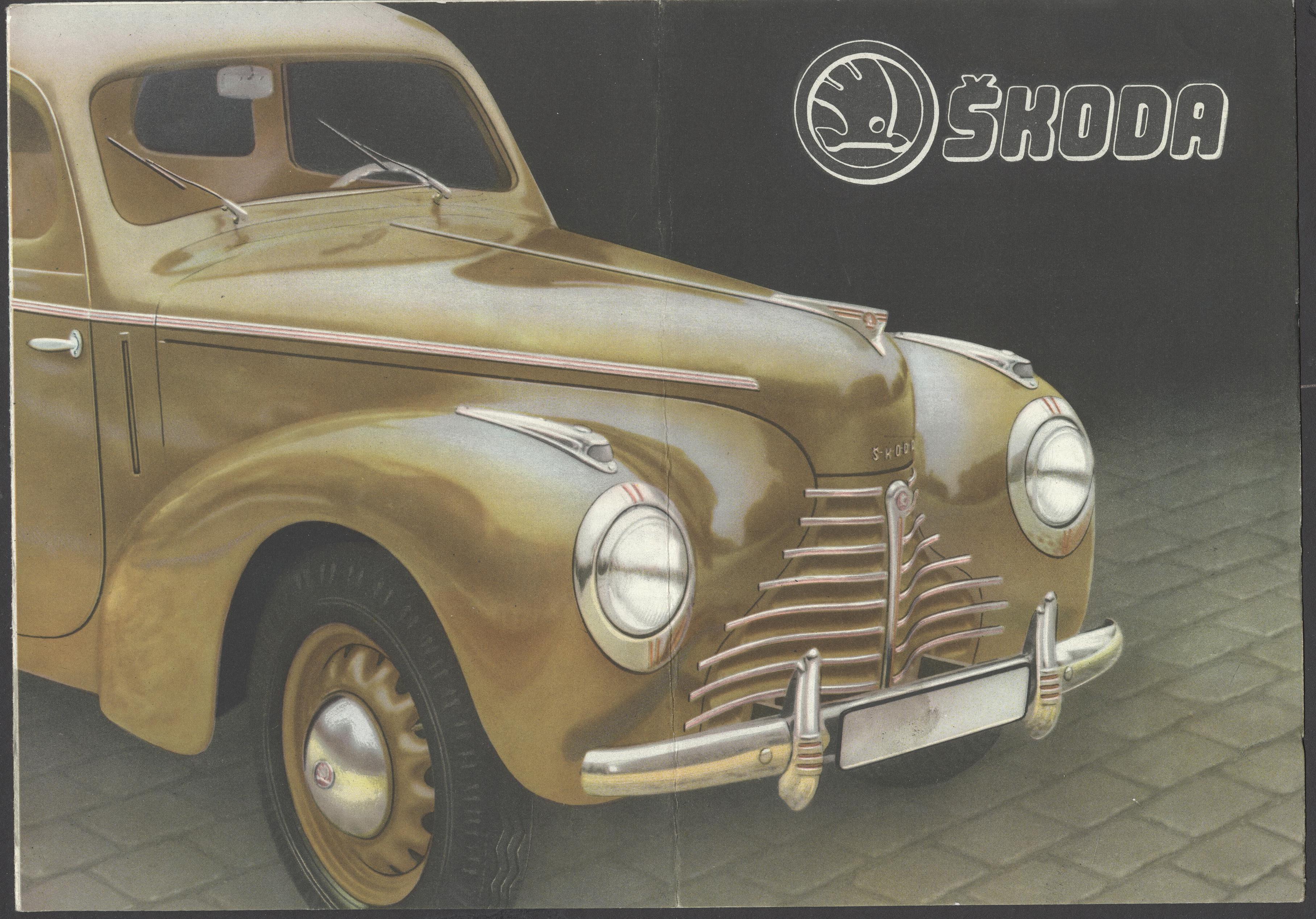 Náhledový obrázek Nové modely vozů Škoda "1101" a "Tudor" - 1