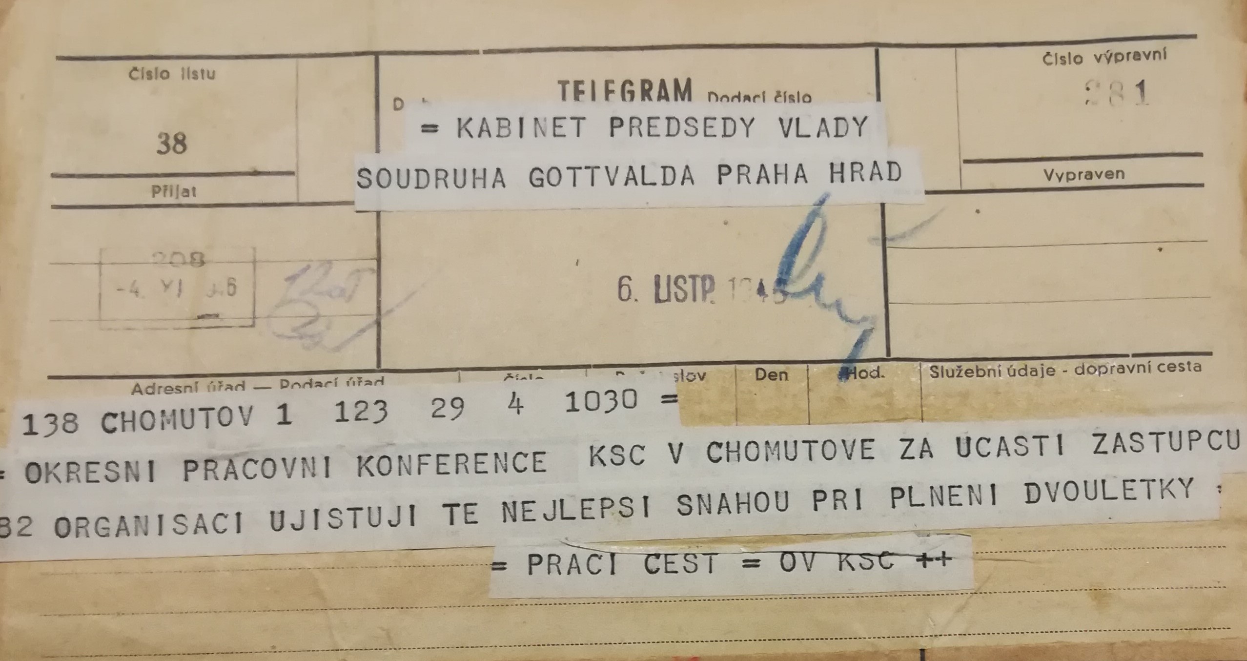 Náhledový obrázek Podpora dvouletého plánu (dvouletky) OV KŠC v Chomutově - 1