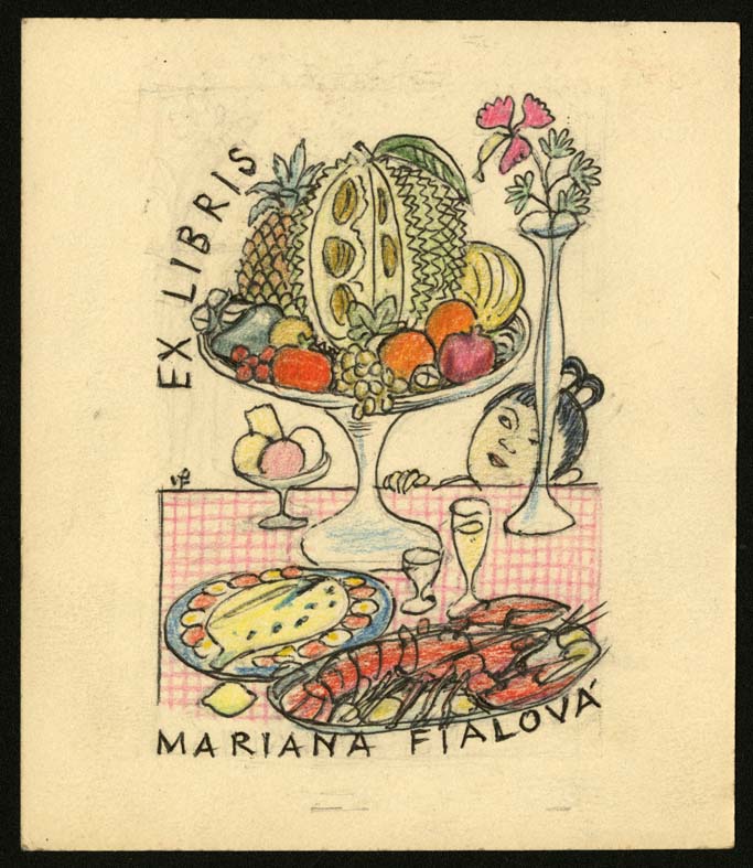 Náhledový obrázek Exlibris - 1