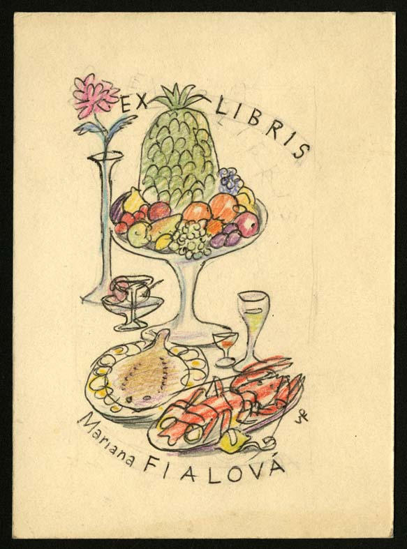 Náhledový obrázek Exlibris - 1