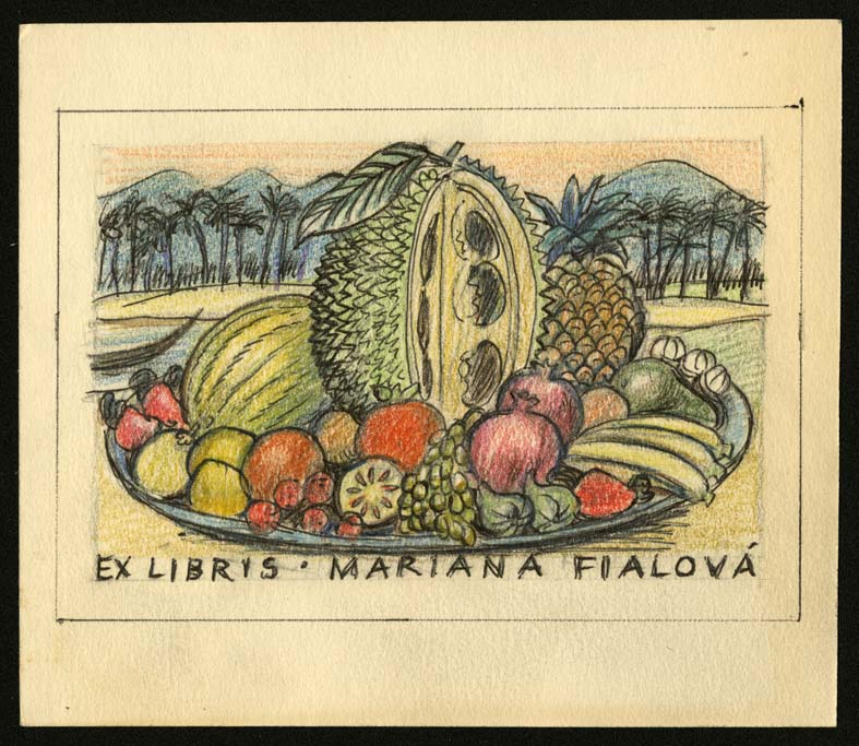 Náhledový obrázek Exlibris - 1