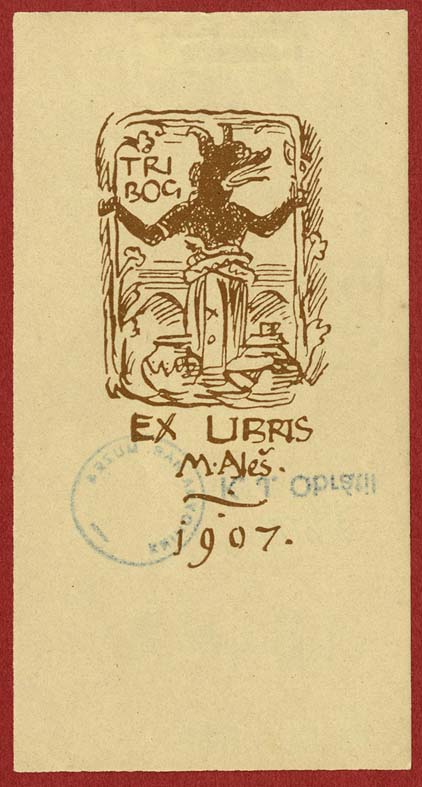 Náhledový obrázek Exlibris - 1