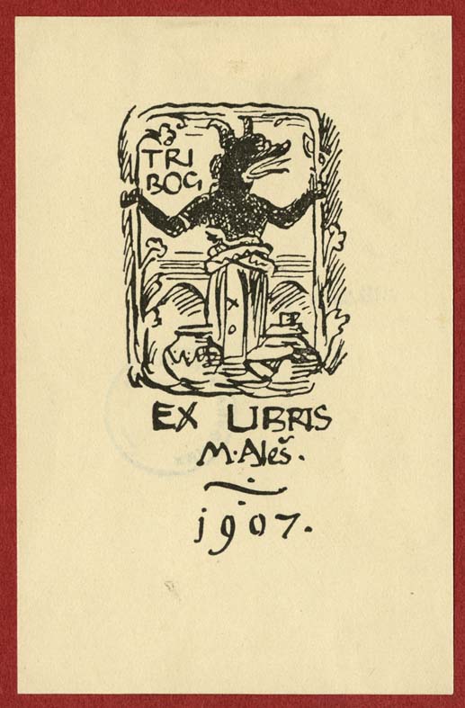 Náhledový obrázek Exlibris - 1