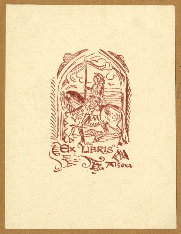 Náhledový obrázek Exlibris - 1