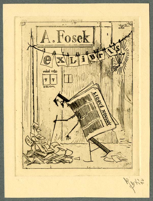 Náhledový obrázek exlibris - 1