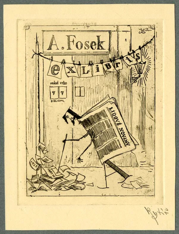 Náhledový obrázek předmětu exlibris