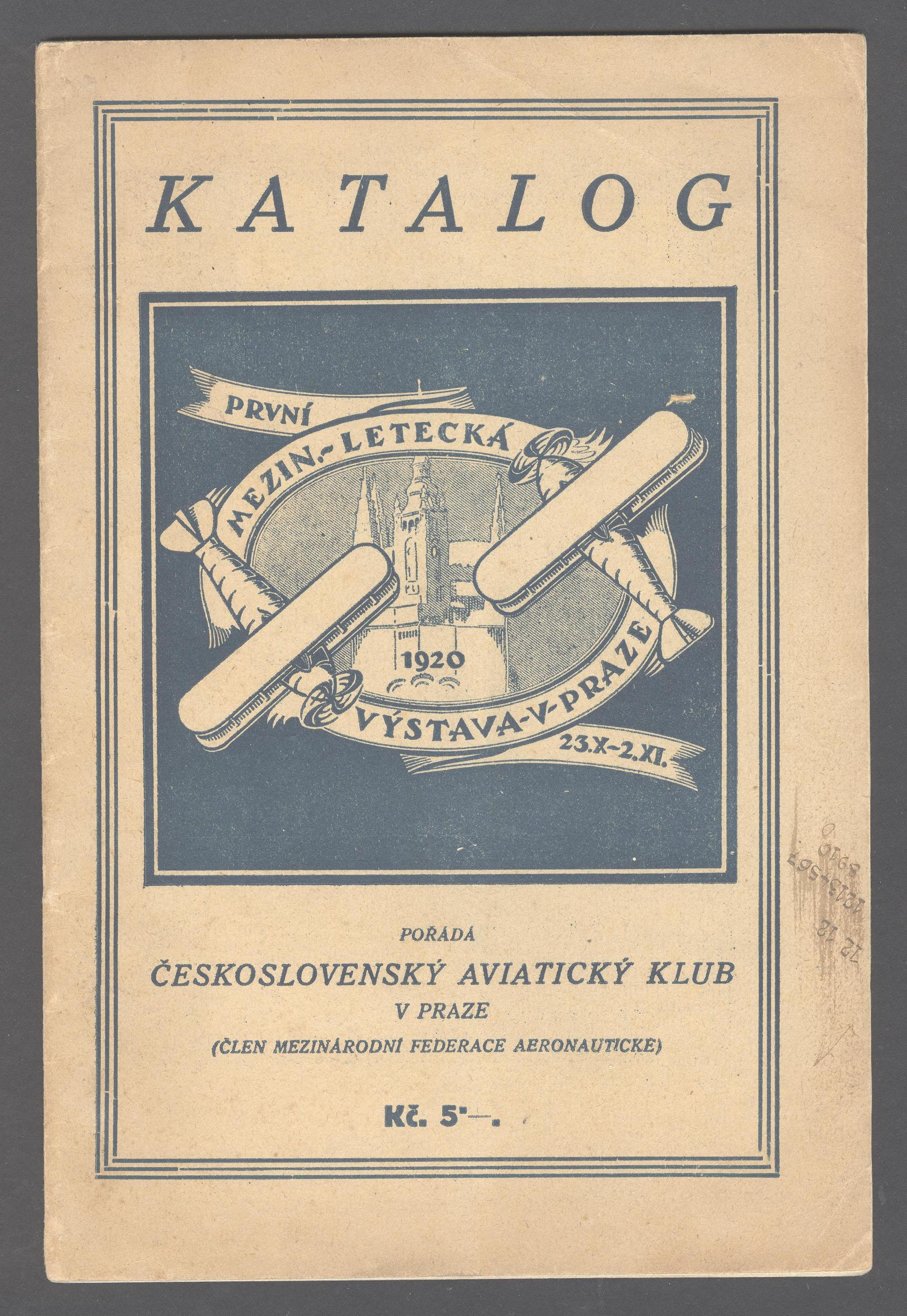Náhledový obrázek První mezinárodní letecká výstava v Praze 1920 - 7