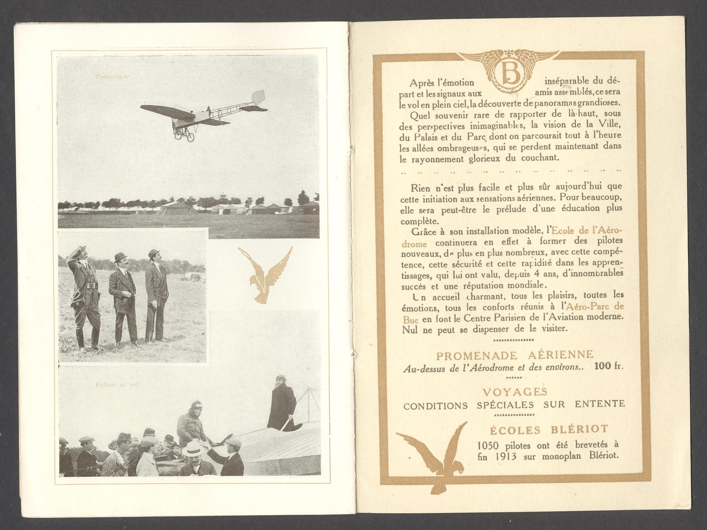Náhledový obrázek Promenades aériennes. Blériot - Aéronautique - 3